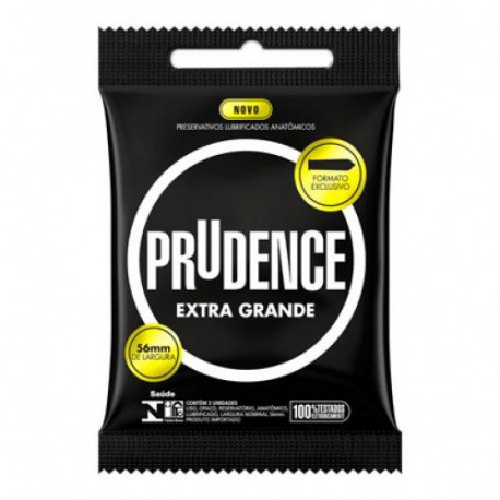 Preservativo Extra Grande Prudence - Camisinha Extra Grande